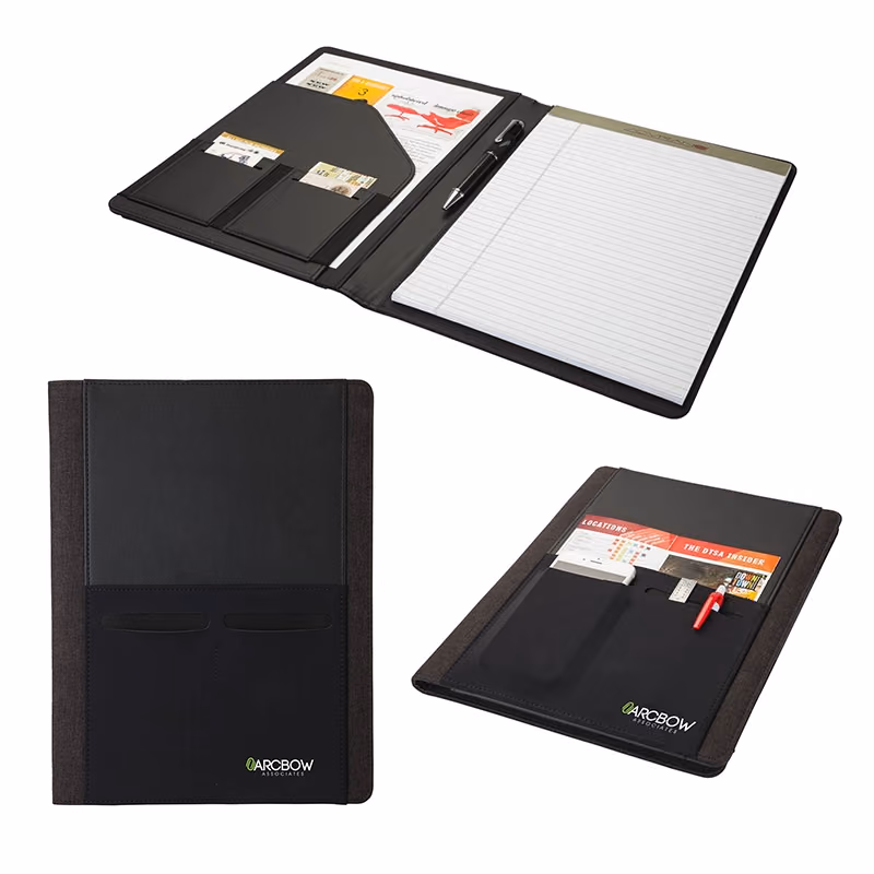 Custom Stockton Letter Size Tech & Conference Padfolio