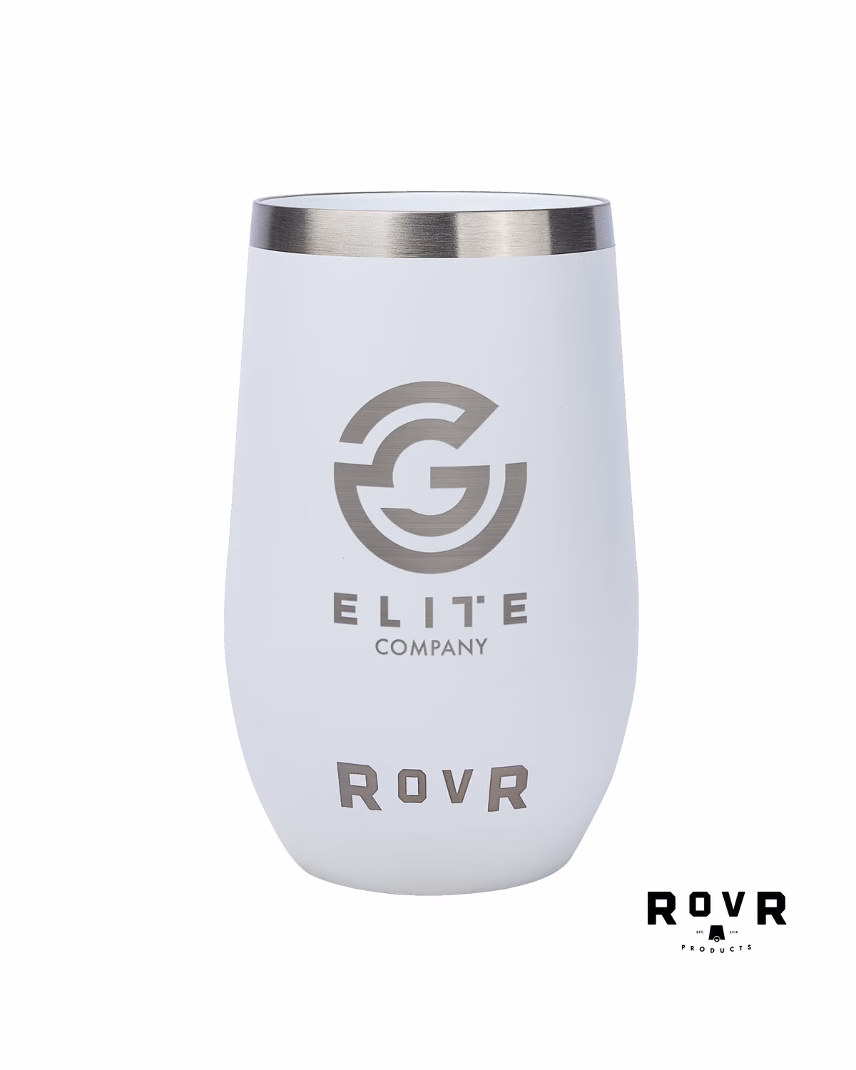 Custom RovR 16 oz. Vacuum Insulated Wine Tumbler - White