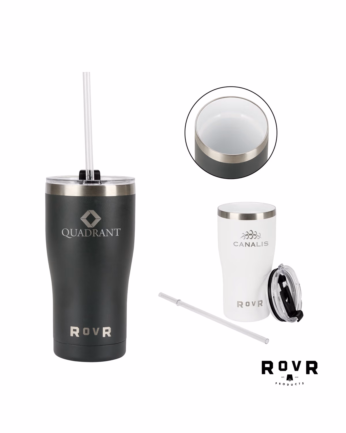 Custom RovR 20 oz. Vacuum Insulated Travel Tumbler