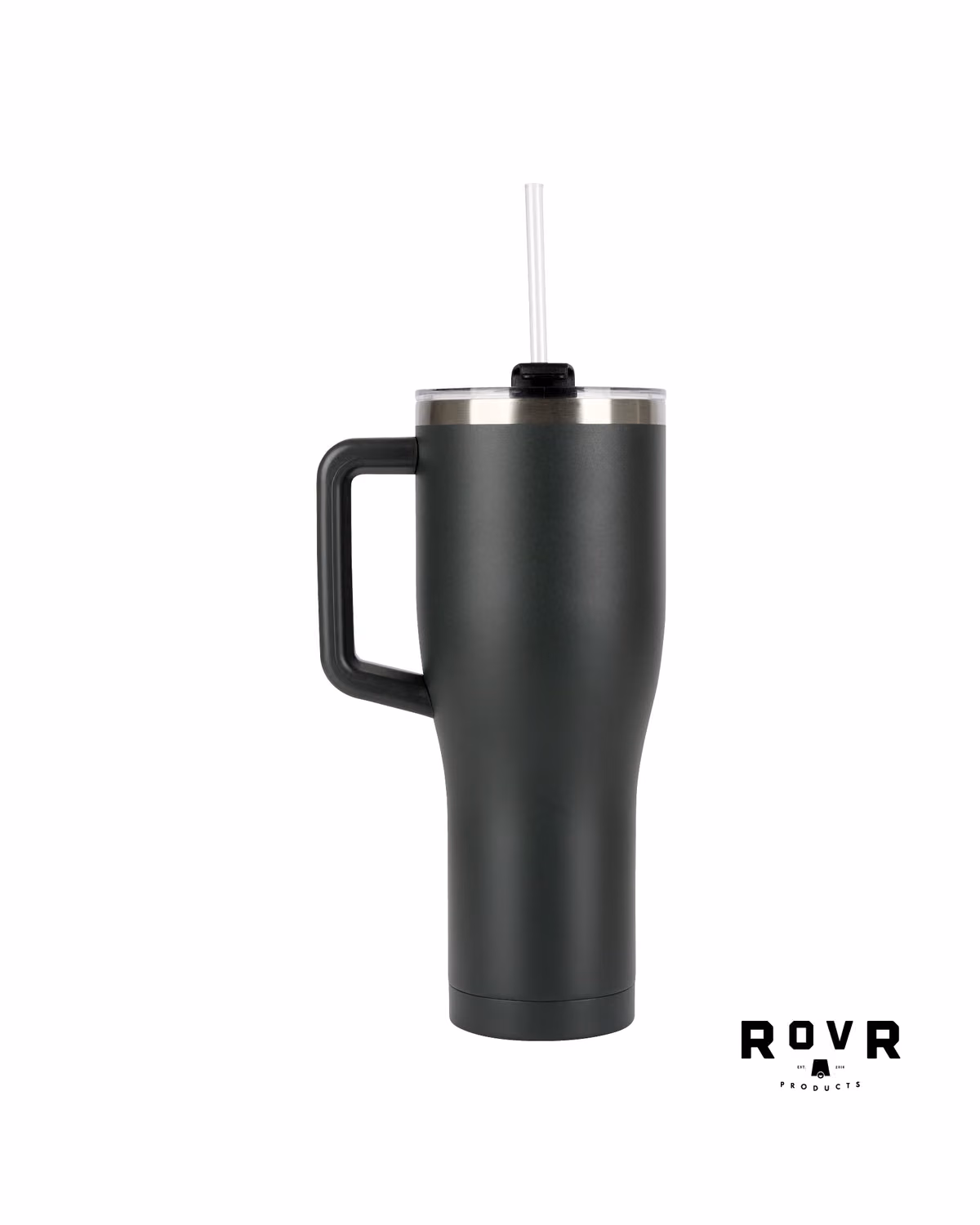 Custom RovR 40 oz. Vacuum Insulated Travel Tumbler - Charcoal