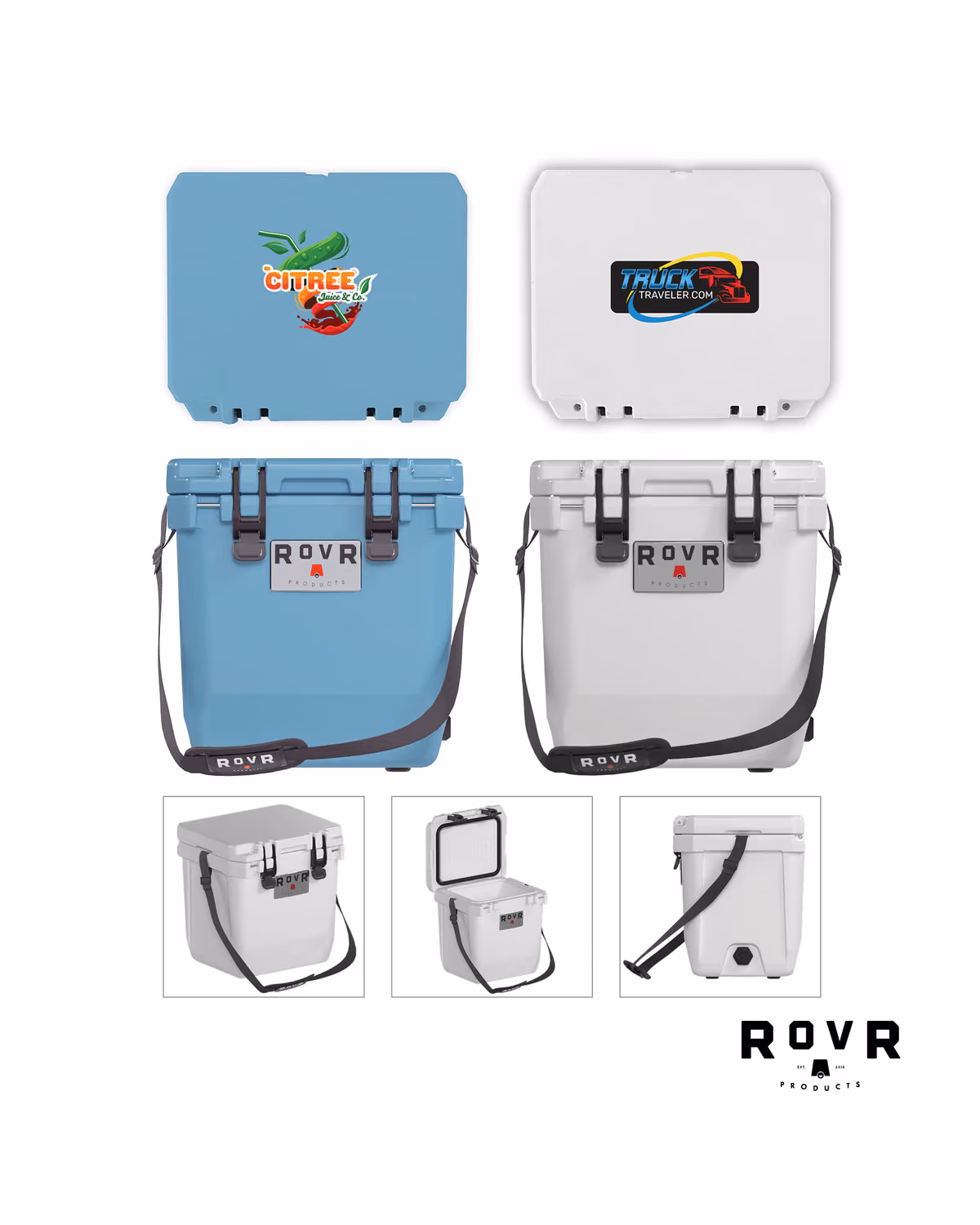 Custom RovR CoolR 25qt Hard Cooler