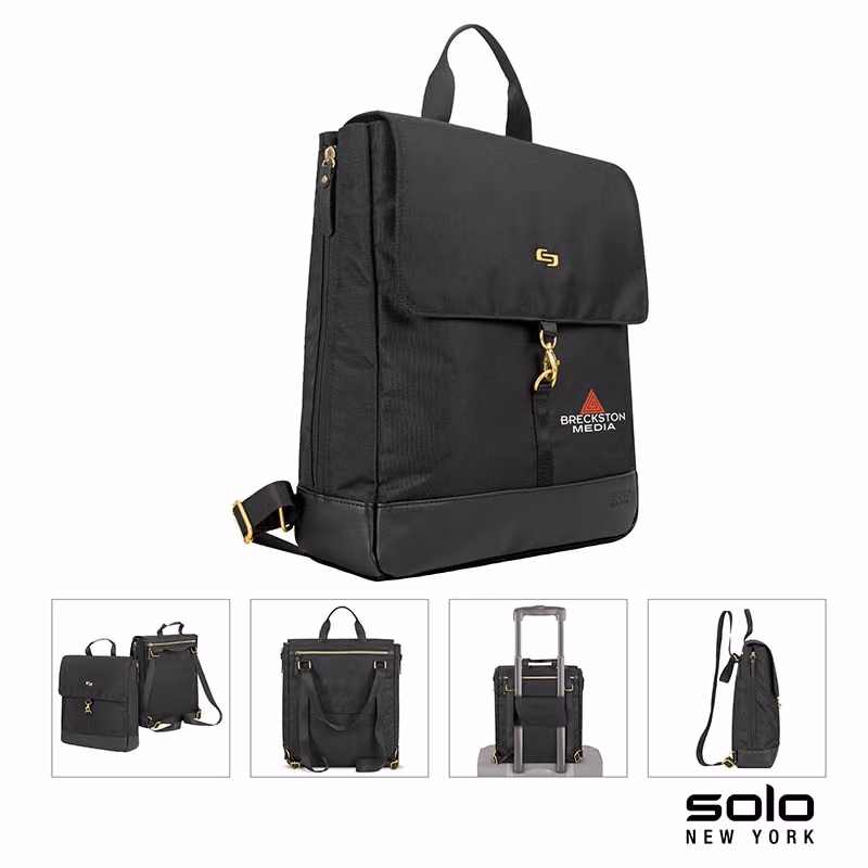 Custom Solo New York Austin Hybrid Backpack Tote