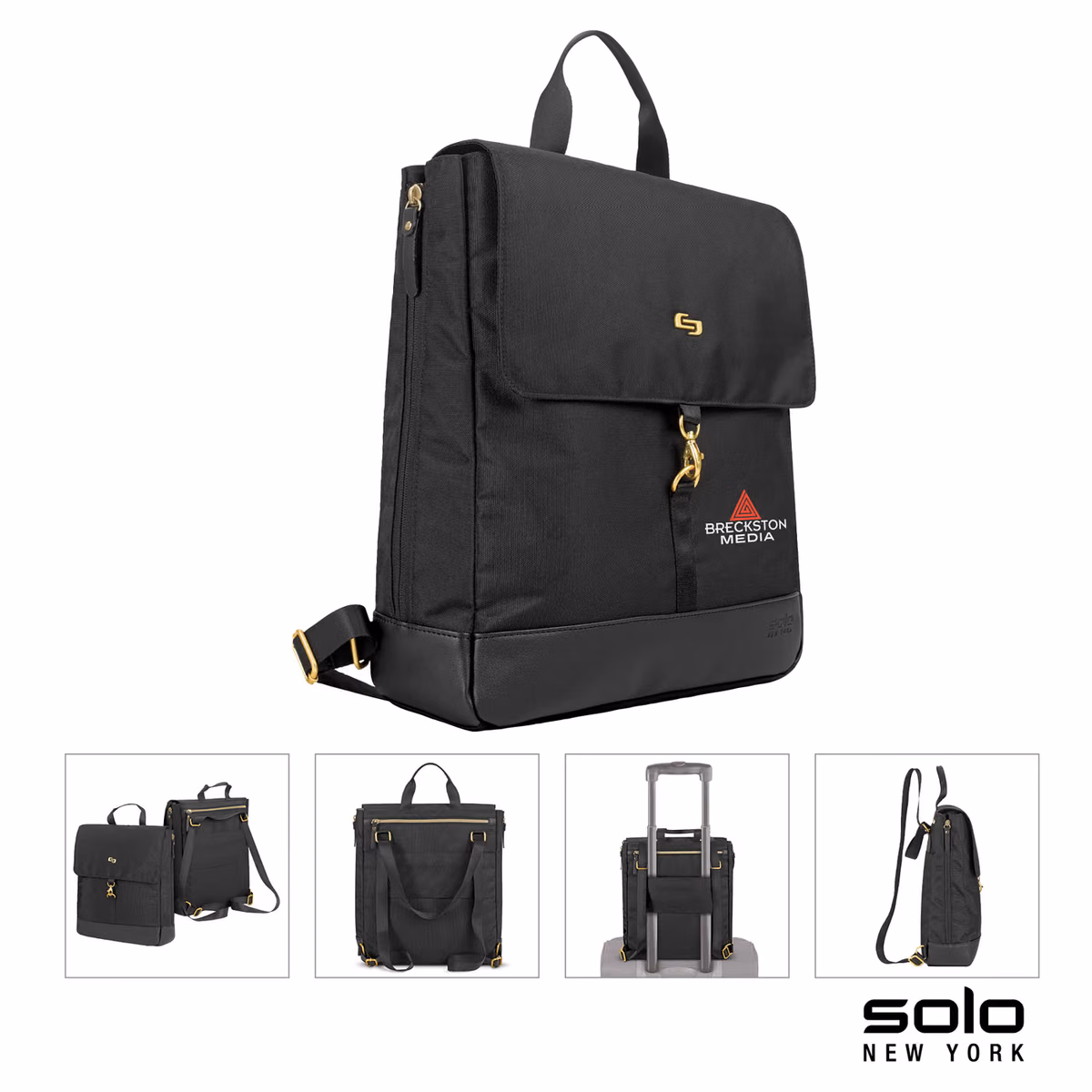 Custom Solo New York Austin Hybrid Backpack Tote
