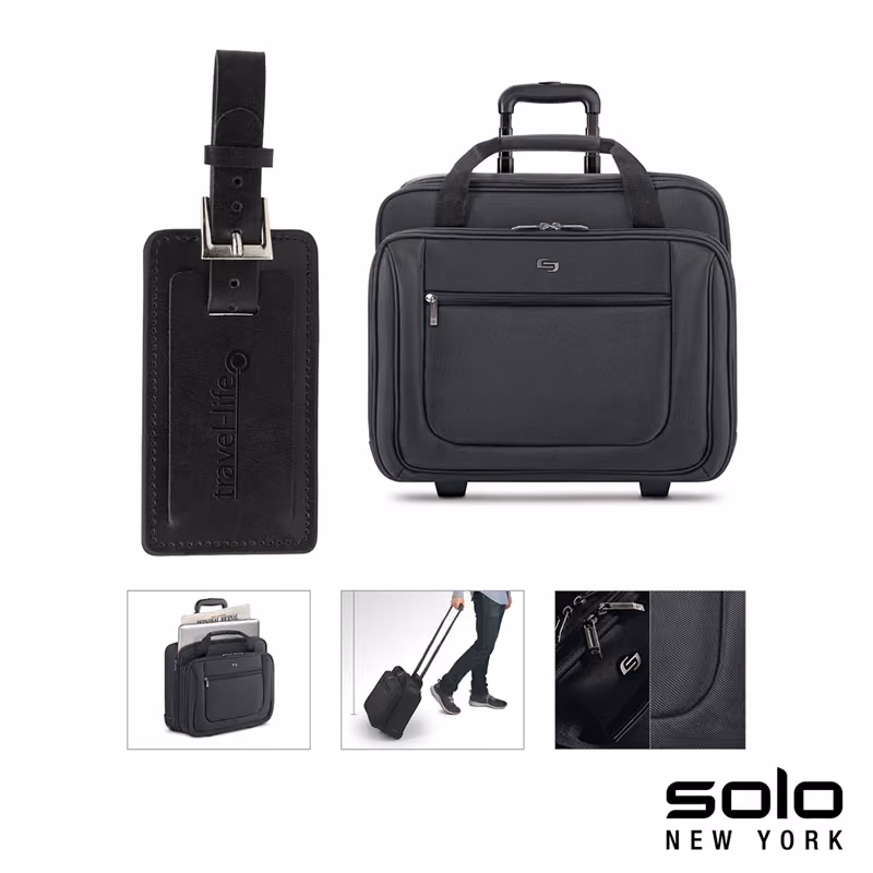 Custom Solo New York Bryant Rolling Case