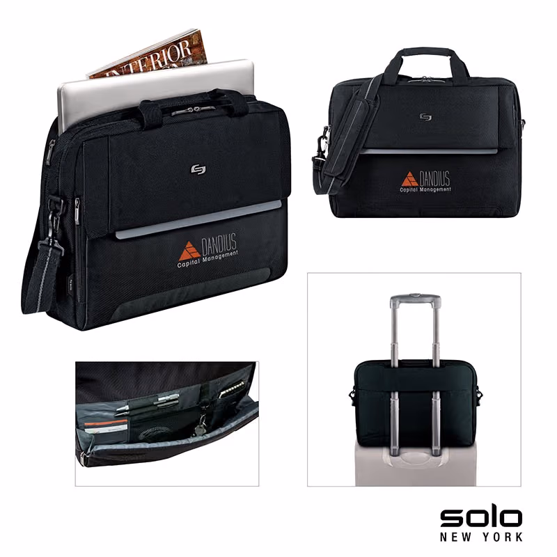 Custom Solo New York Chrysler Briefcase