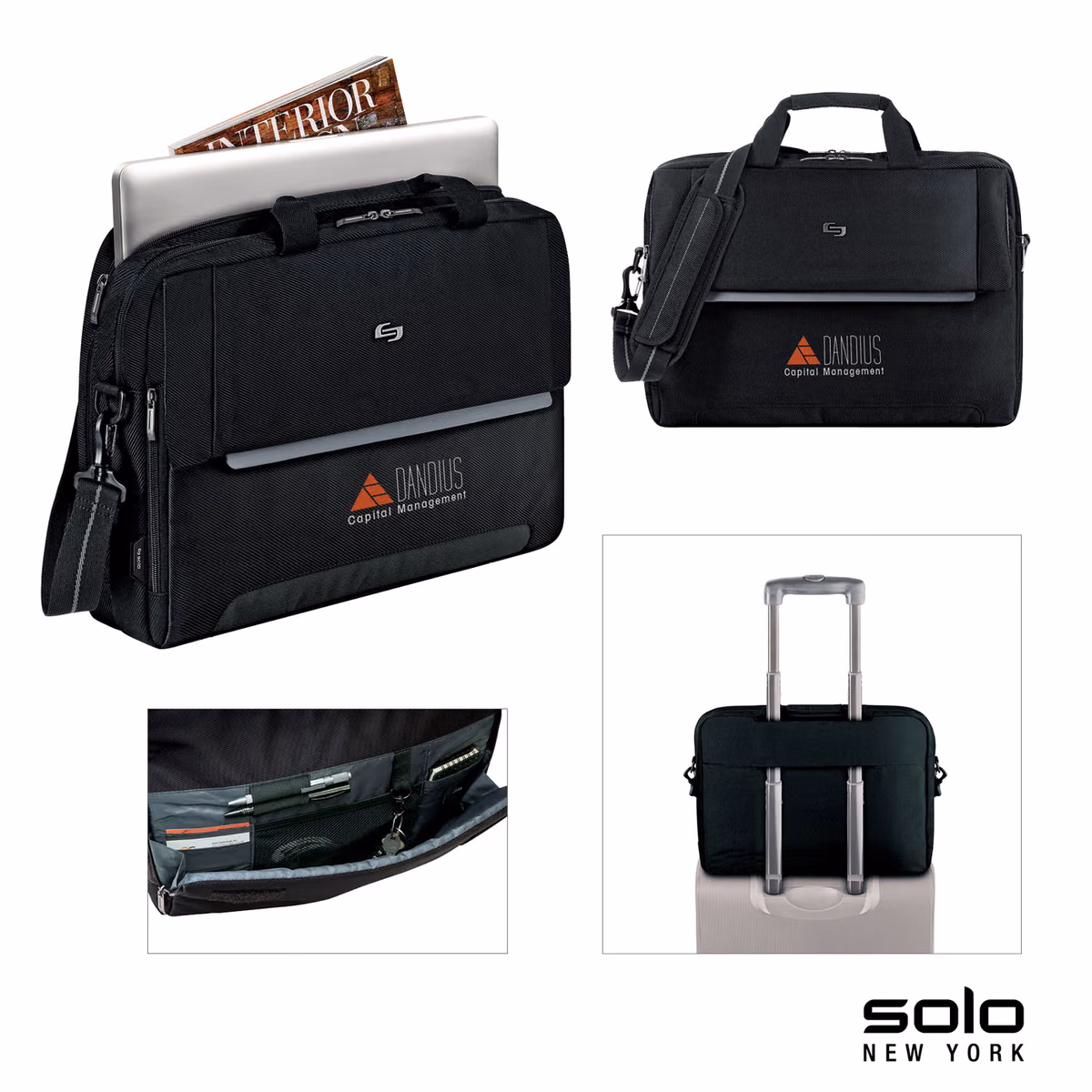 Custom Solo New York Chrysler Briefcase