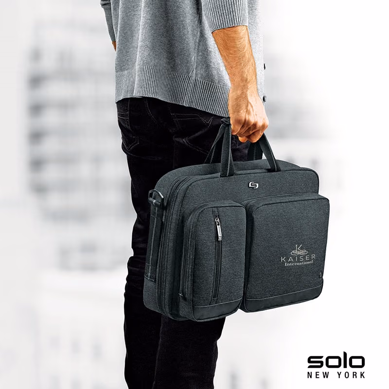 Custom Solo New York Duane Hybrid Briefcase