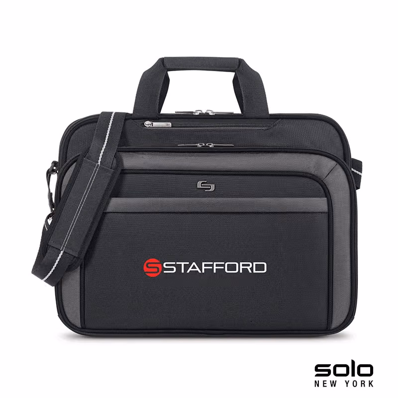 Custom Solo New York Empire Briefcase