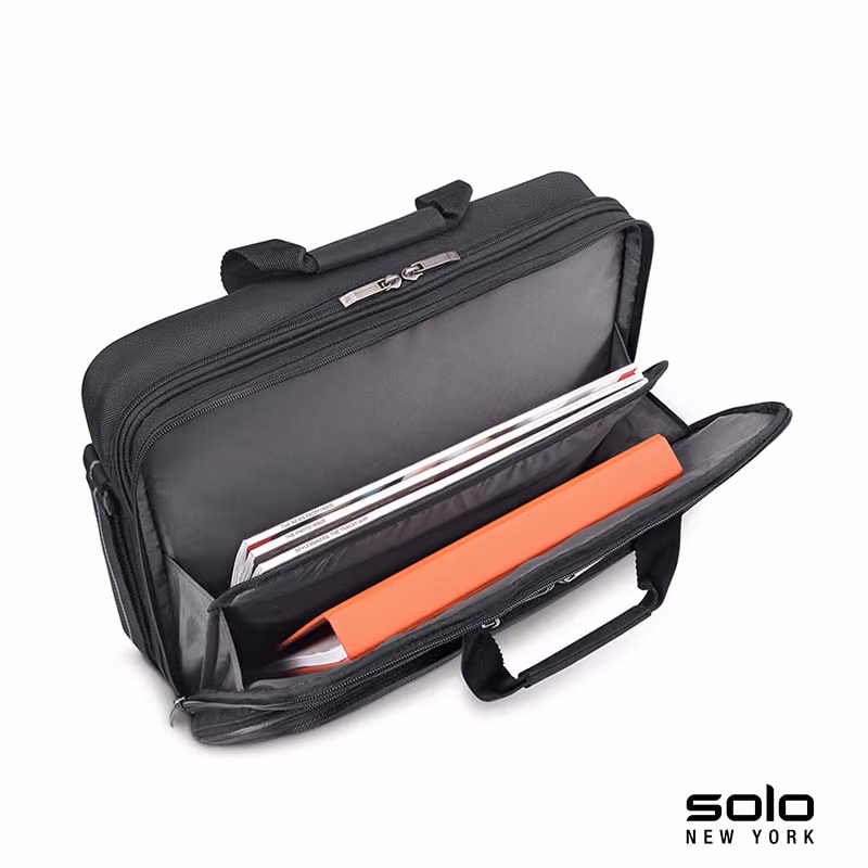 Custom Solo New York Empire Briefcase