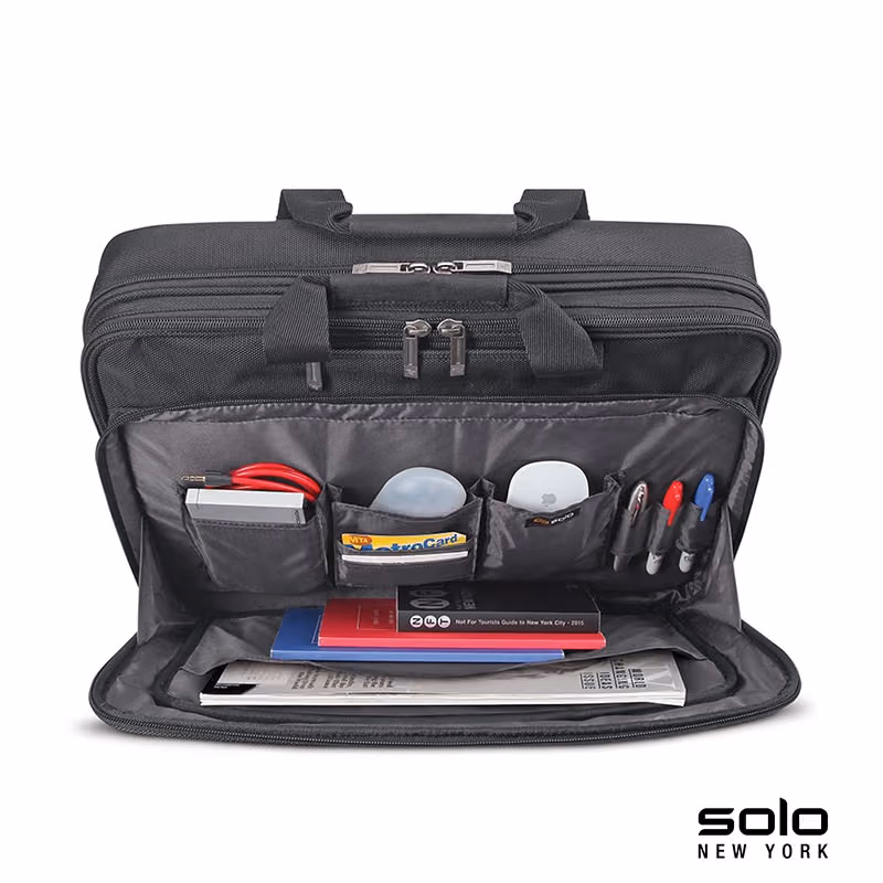 Custom Solo New York Empire Briefcase
