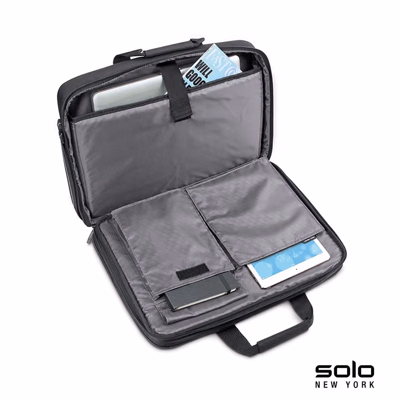 Custom Solo New York Empire Briefcase