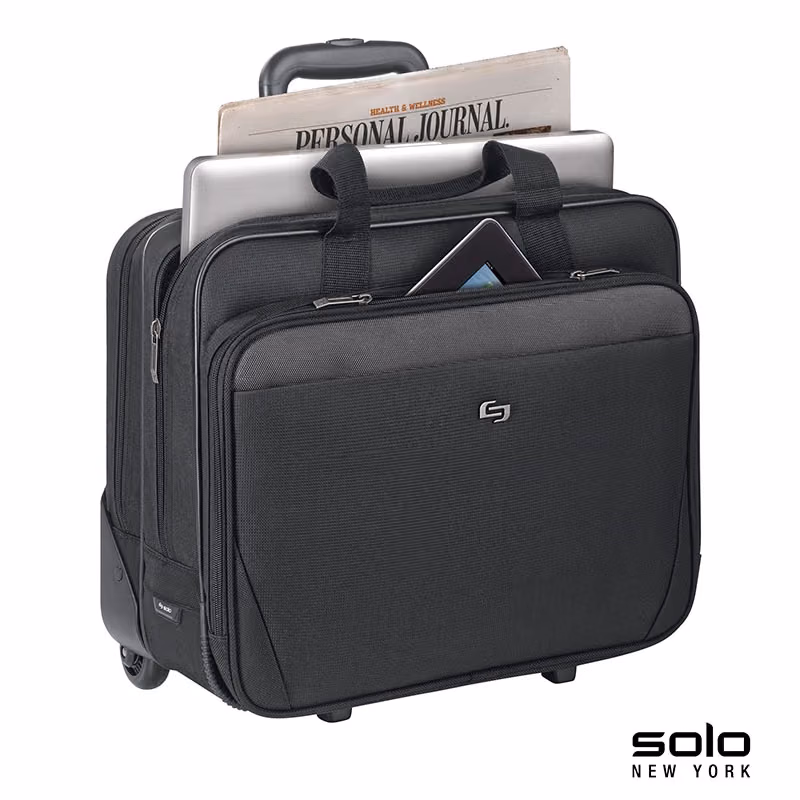 Custom Solo New York Empire Rolling Case
