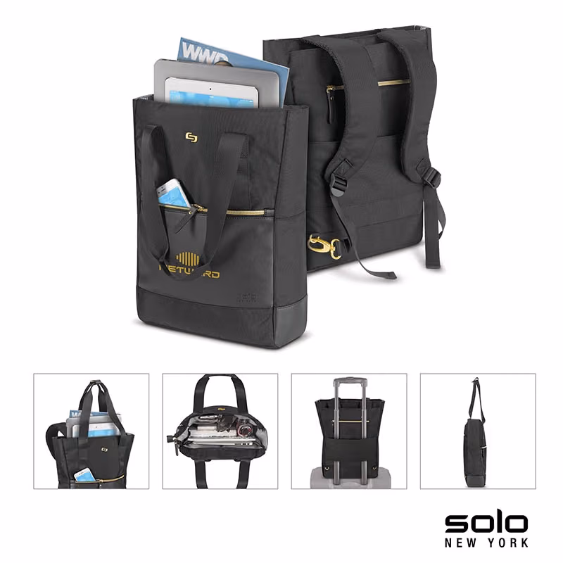 Custom Solo New York Parker Hybrid Backpack Tote