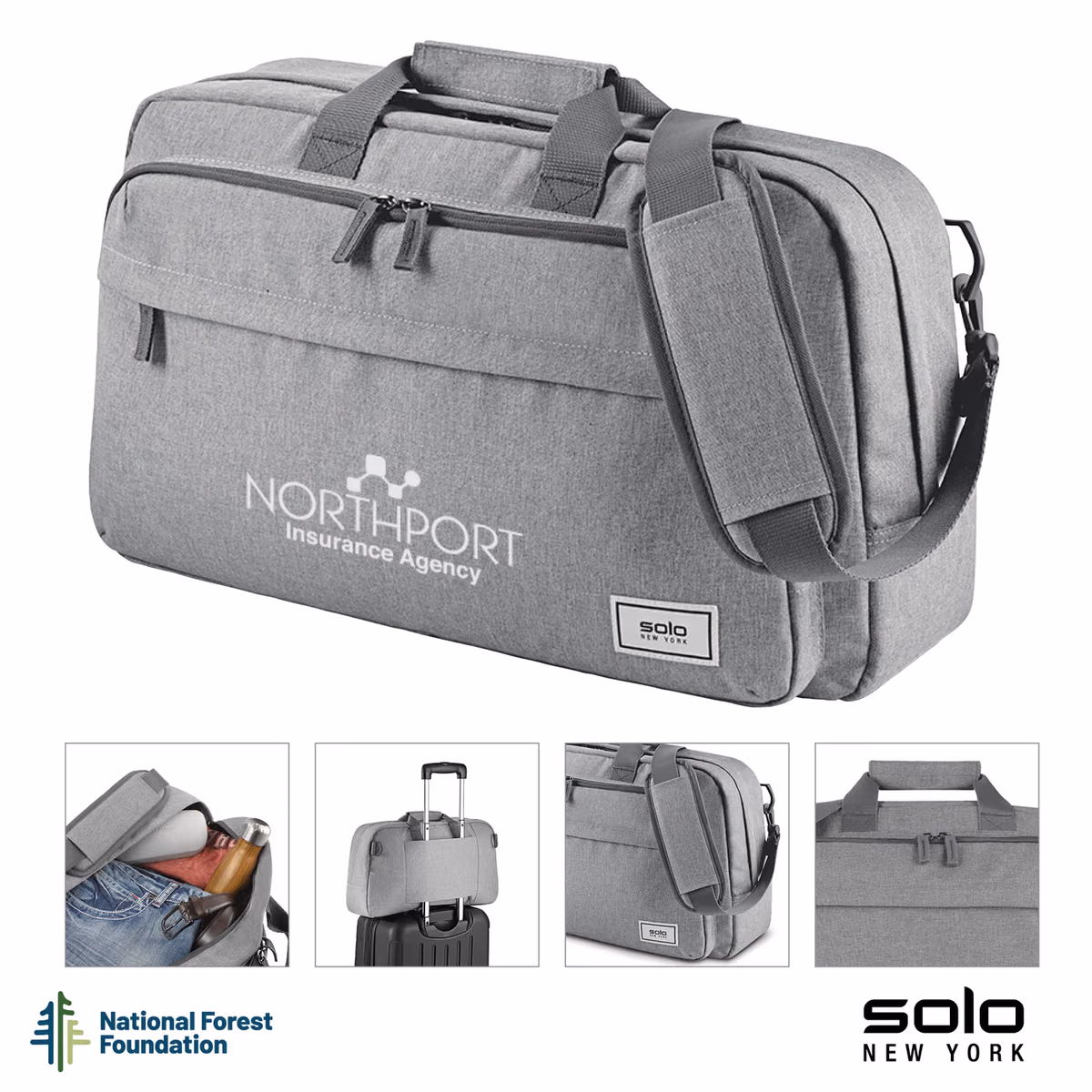 Custom Solo New York Re:move Duffel