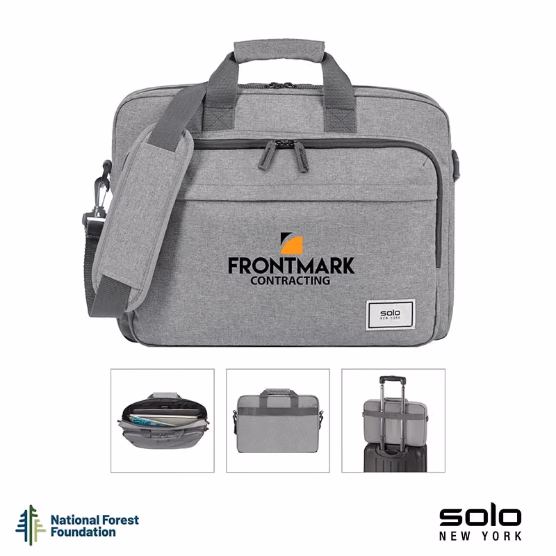 Custom Solo New York Re:new Briefcase