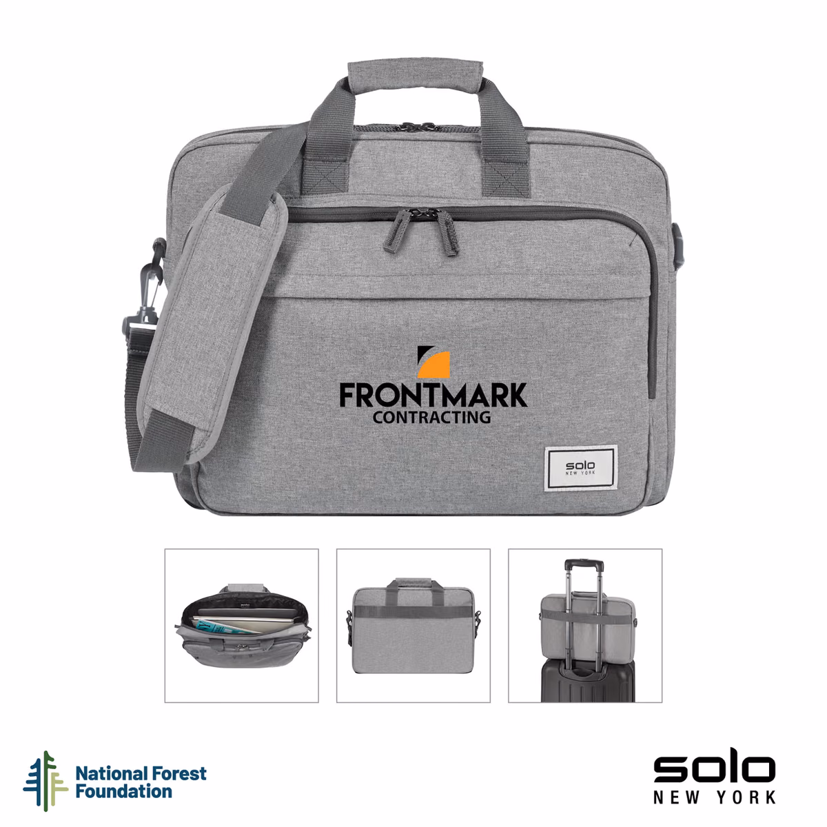 Custom Solo New York Re:new Briefcase