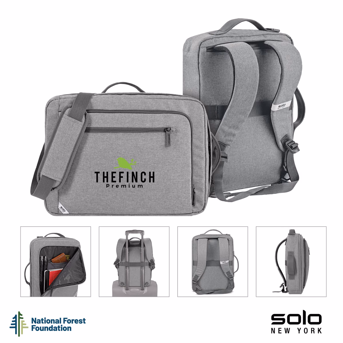 Custom Solo New York Re:utilize Hybrid Backpack