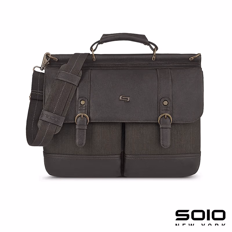 Custom Solo New York Thompson Briefcase