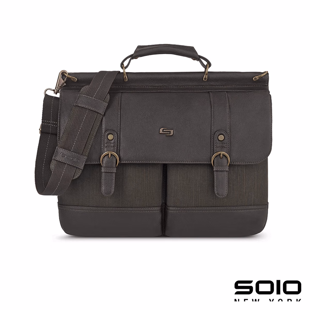 Custom Solo New York Thompson Briefcase