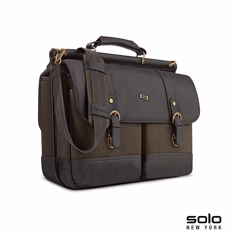 Custom Solo New York Thompson Briefcase
