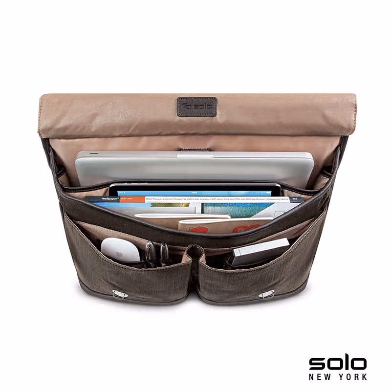 Custom Solo New York Thompson Briefcase