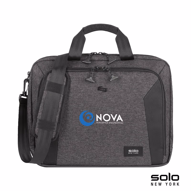 Custom Solo New York Voyage Briefcase