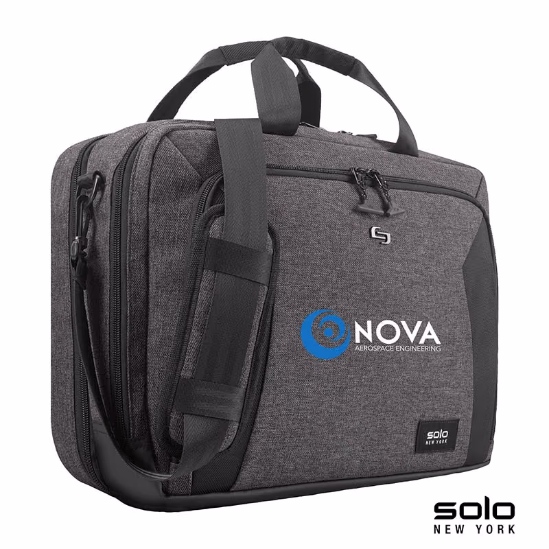 Custom Solo New York Voyage Briefcase