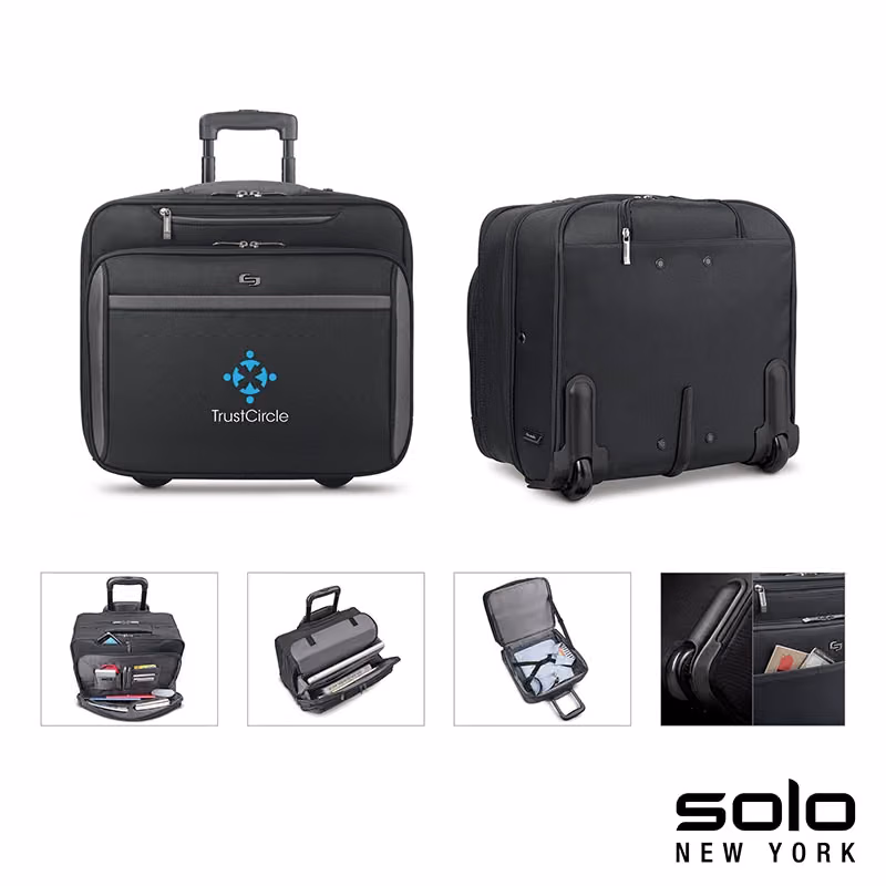 Custom Solo New York West Side Roll Overnighter Case
