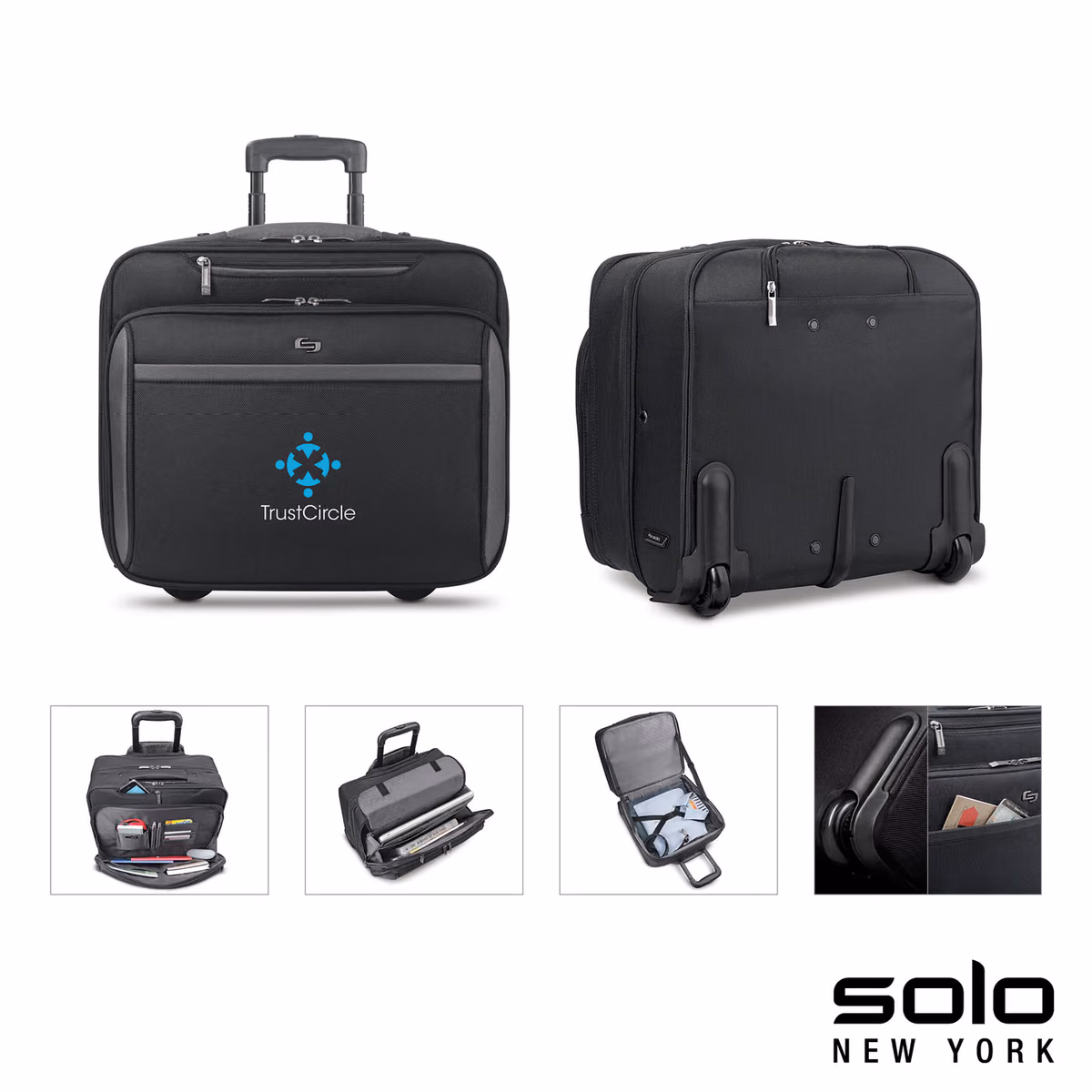 Custom Solo New York West Side Roll Overnighter Case