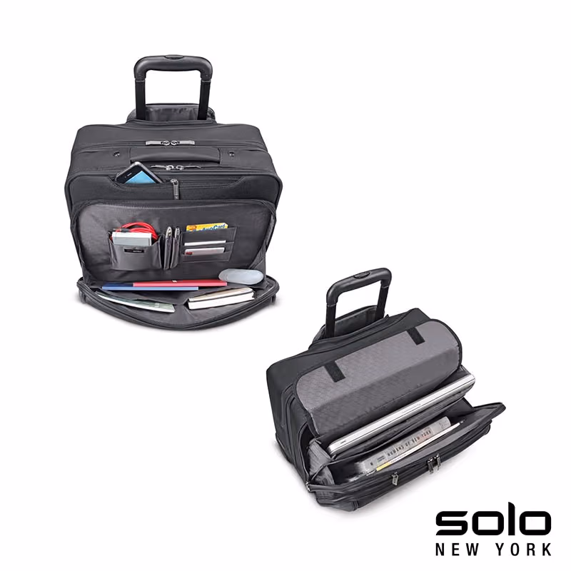 Custom Solo New York West Side Roll Overnighter Case