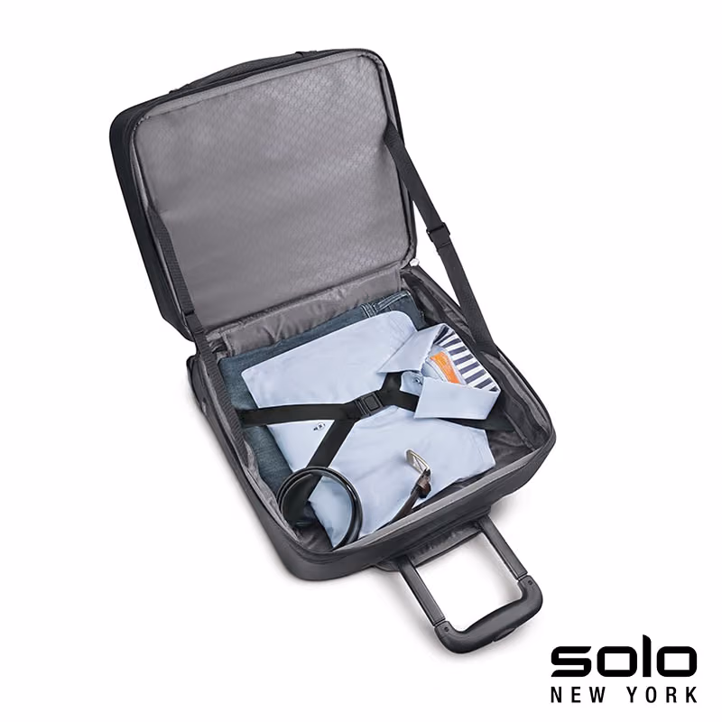 Custom Solo New York West Side Roll Overnighter Case