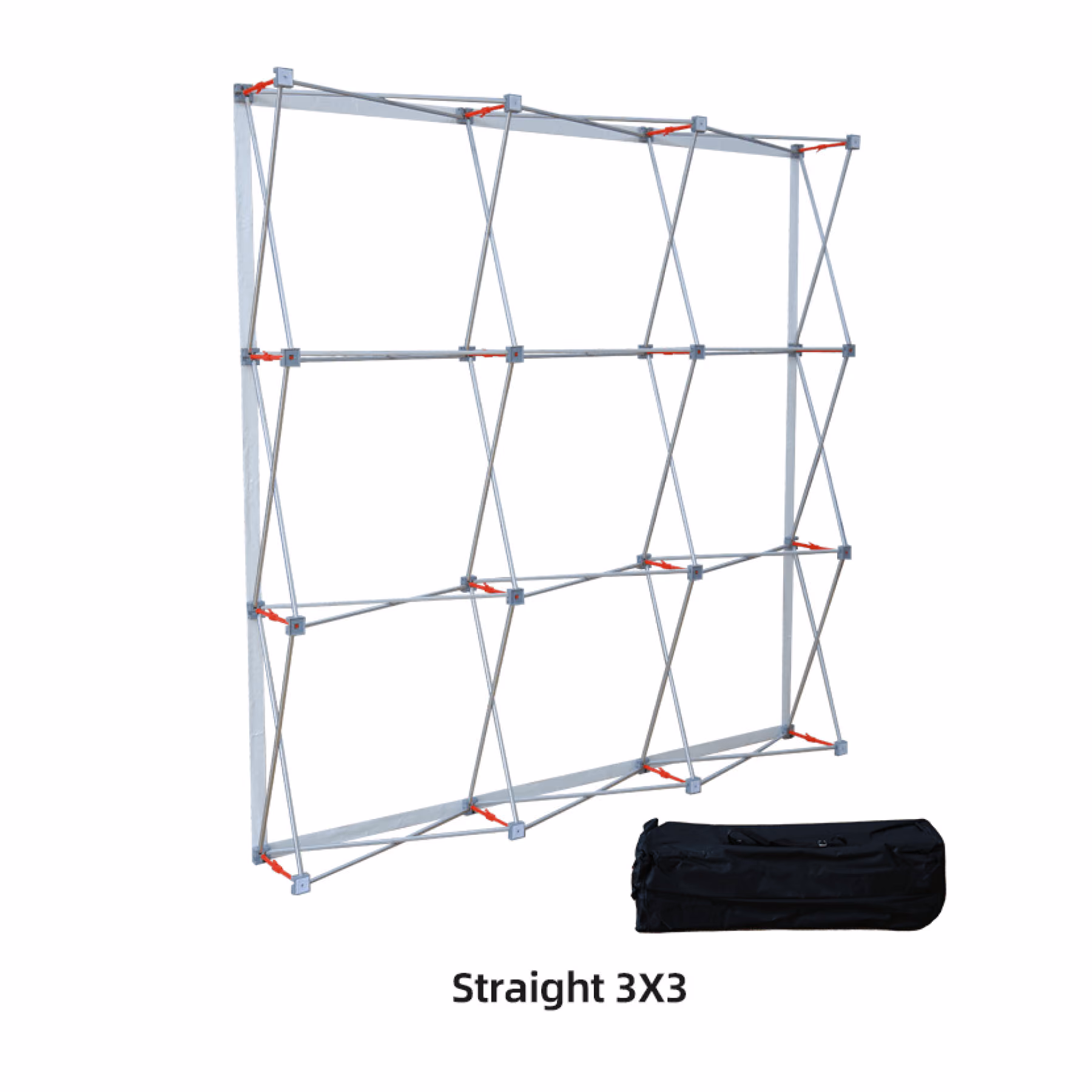 Custom DisplaySplash Pop-Up Fabric Display - 7.5' W x 7.5' H