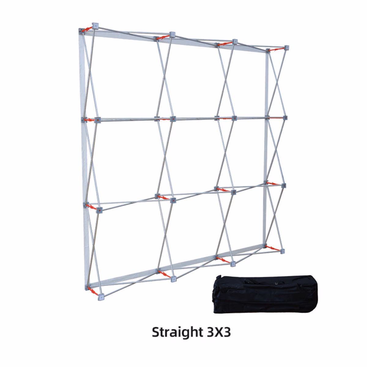 Custom DisplaySplash Pop-Up Fabric Display - 7.5' W x 7.5' H