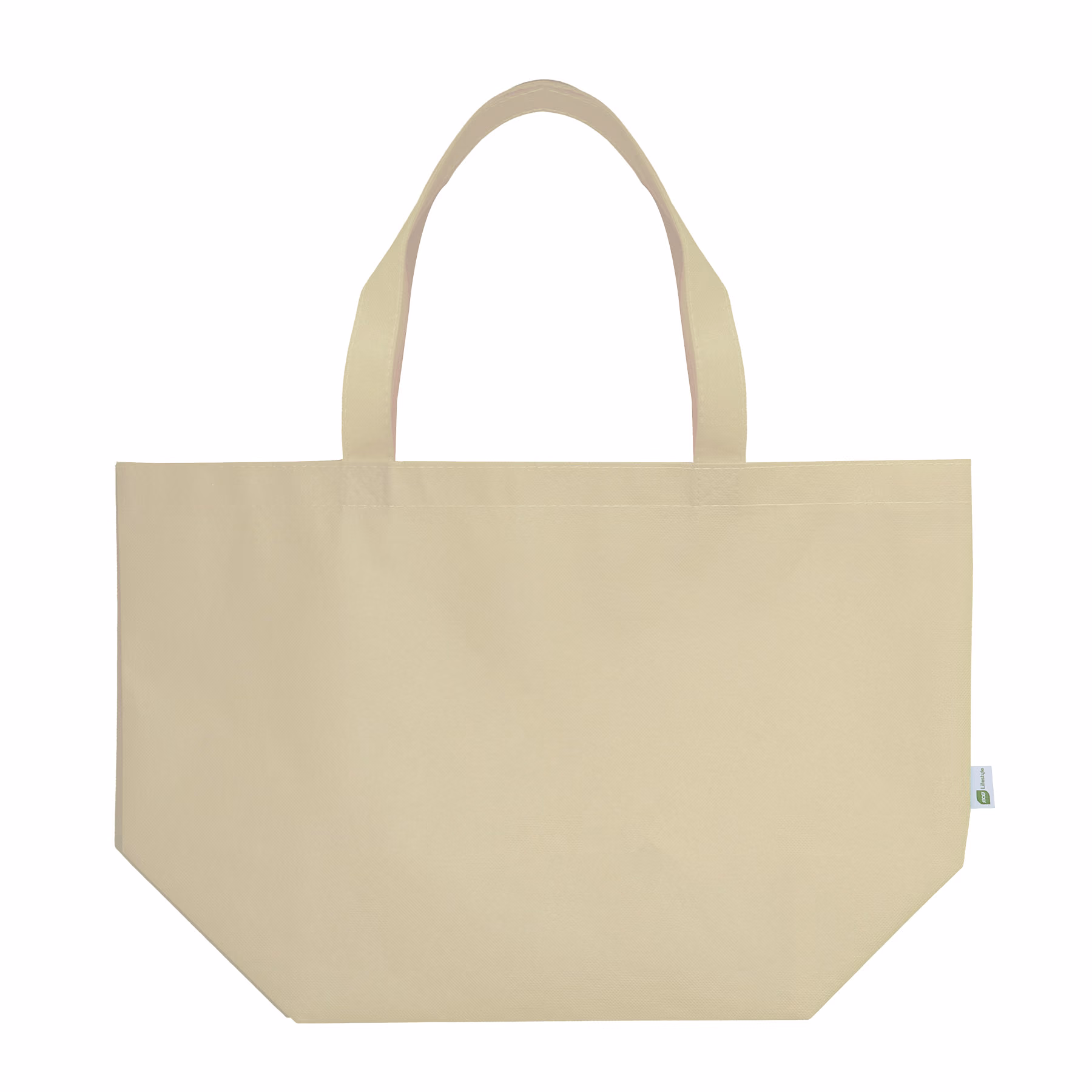 Custom Naomi Non-Woven Recycled Gussetted Tote Bag