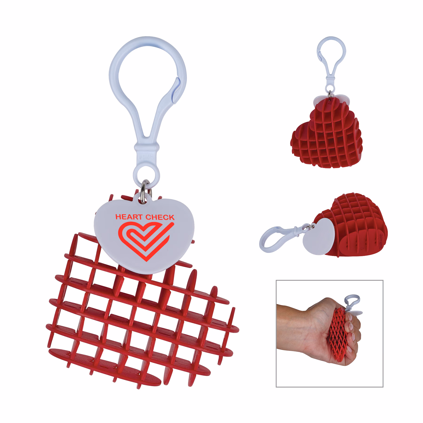 Custom Valen Heart-Shaped Stress Reliever