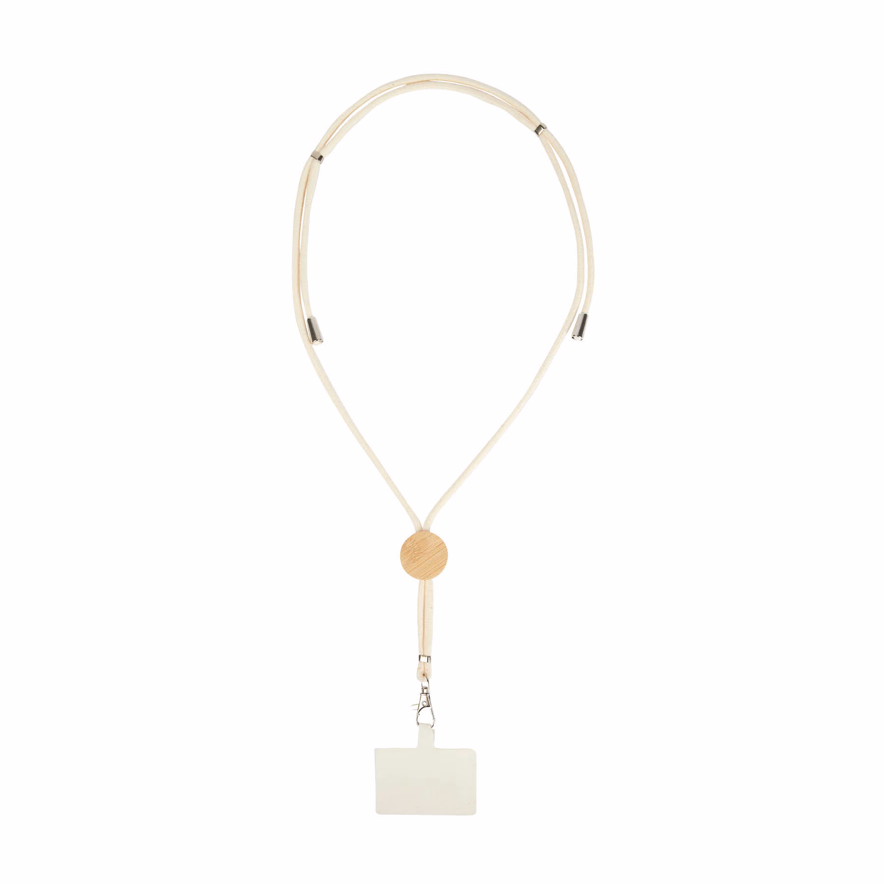 Custom Wheaton Cotton & Bamboo Phone Lanyard