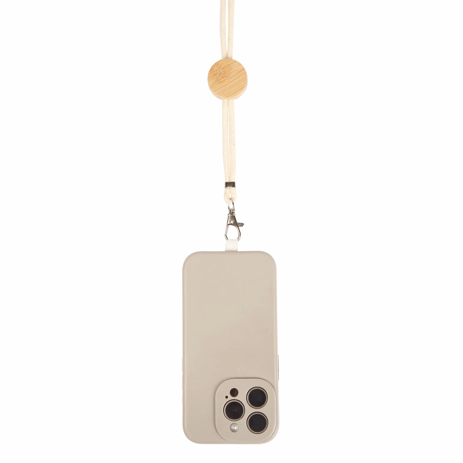 Custom Wheaton Cotton & Bamboo Phone Lanyard