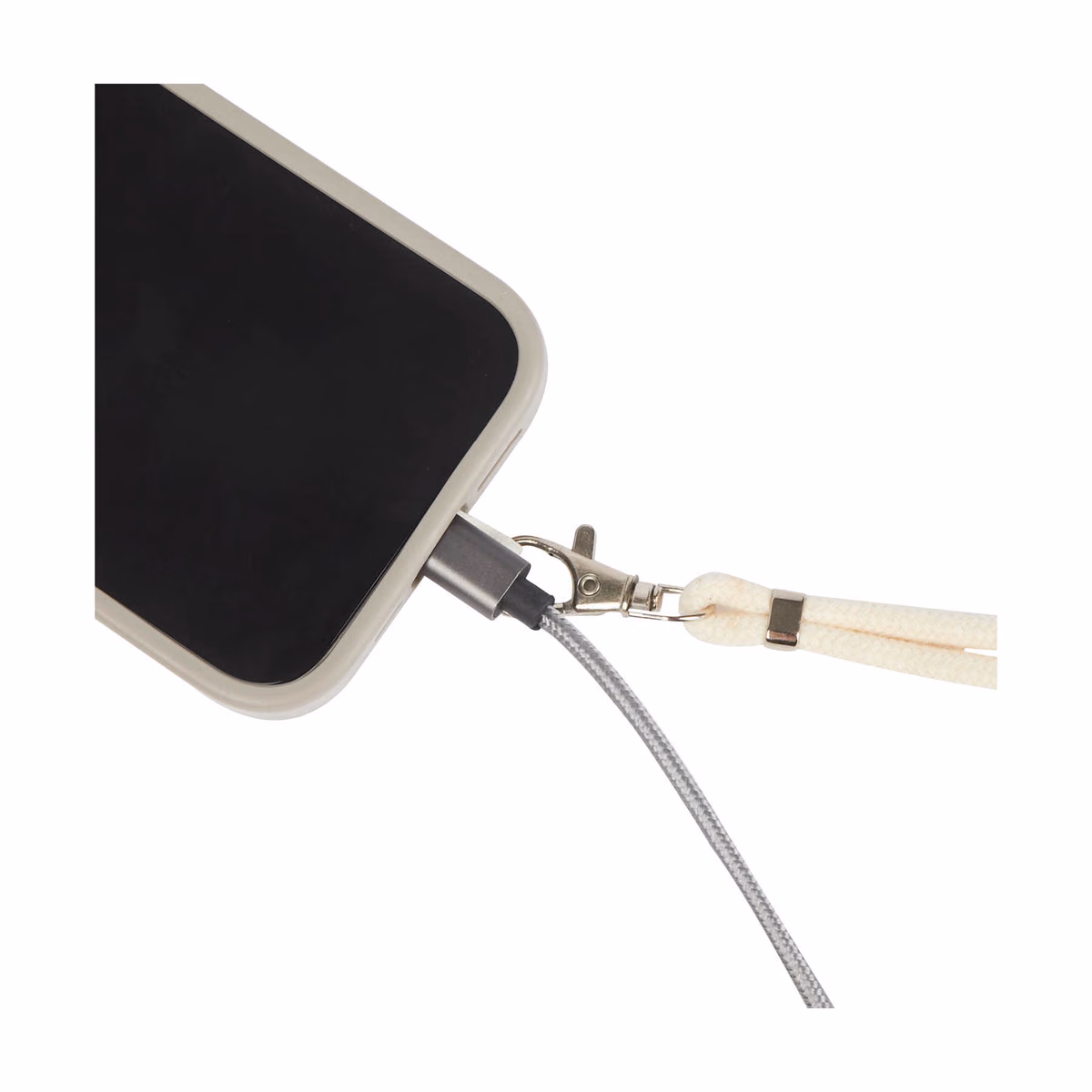 Custom Wheaton Cotton & Bamboo Phone Lanyard