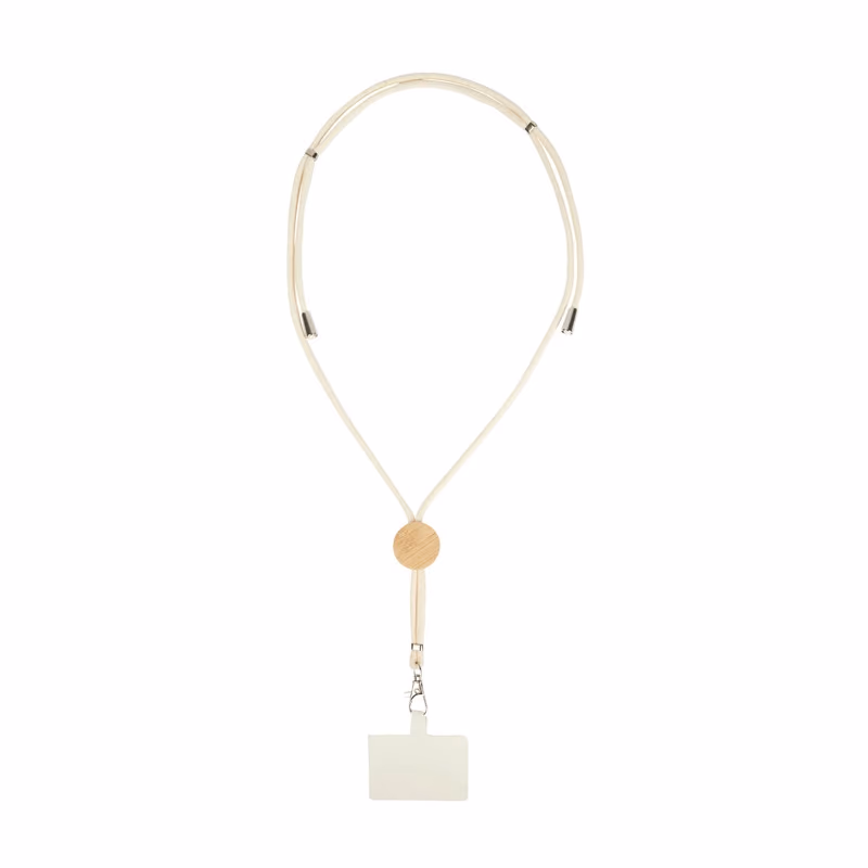 Custom Wheaton Cotton & Bamboo Phone Lanyard