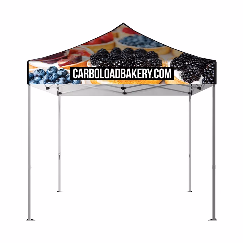 Custom DisplaySplash 10' x 10' Tent Top & Frame