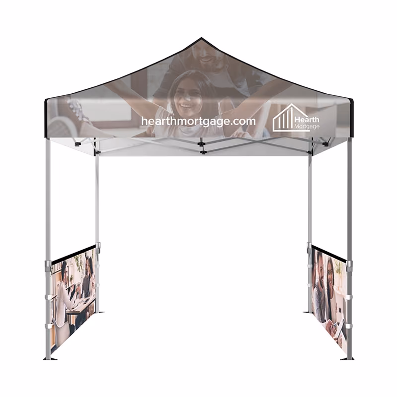 Custom DisplaySplash 10' x 3' Double-Sided Tent Wall, 2pc Set
