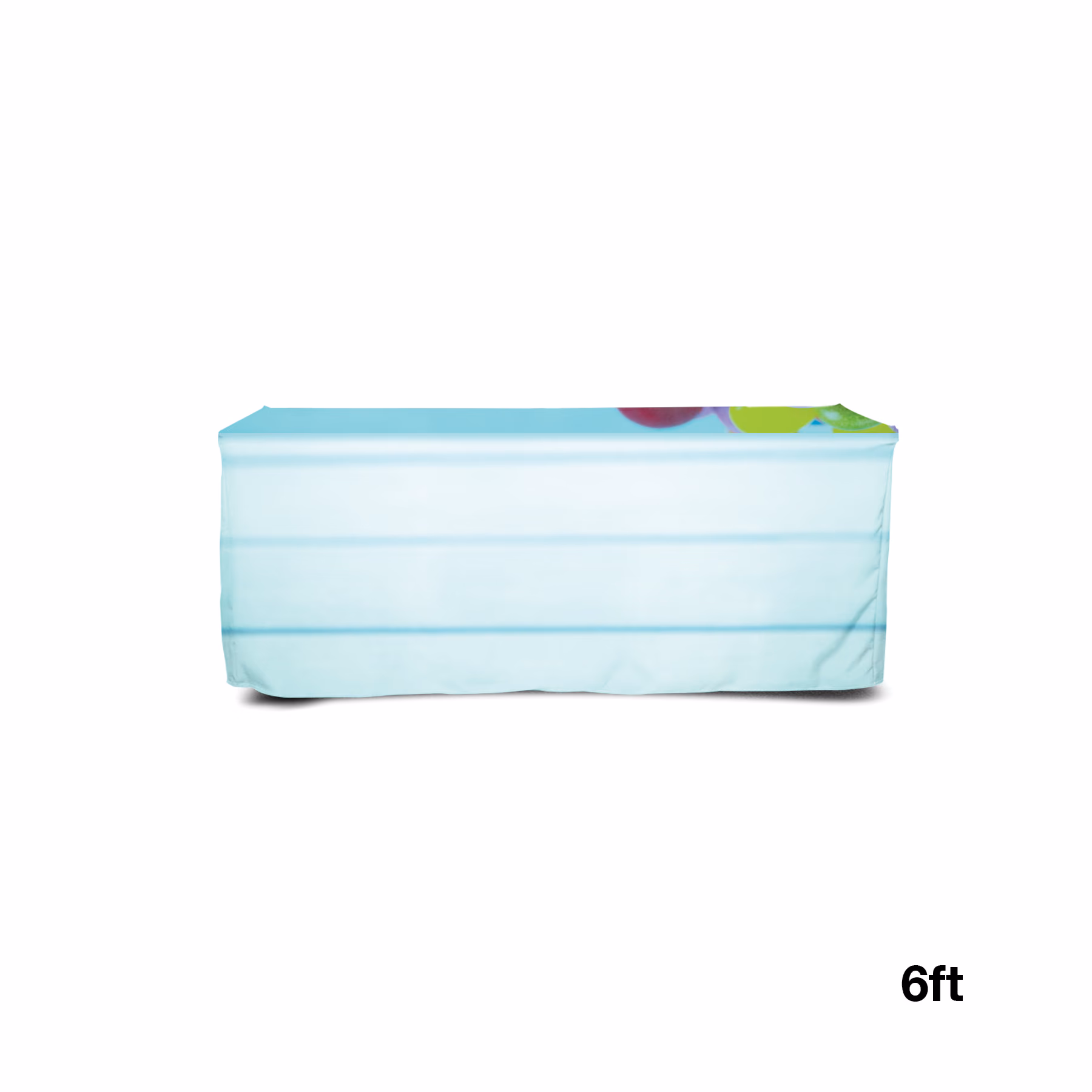 Custom DisplaySplash 6' Fitted Table Cover
