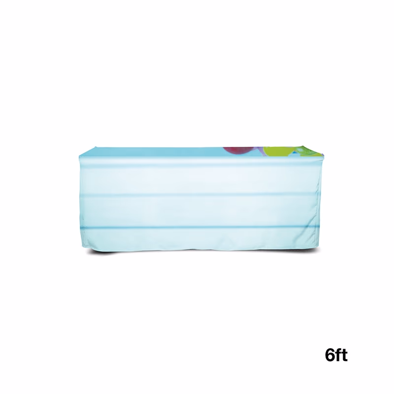 Custom DisplaySplash 6' Fitted Table Cover