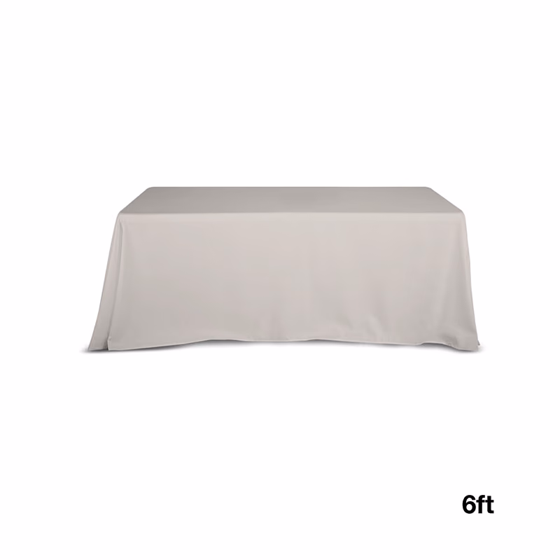 Custom DisplaySplash 6' Table Throw