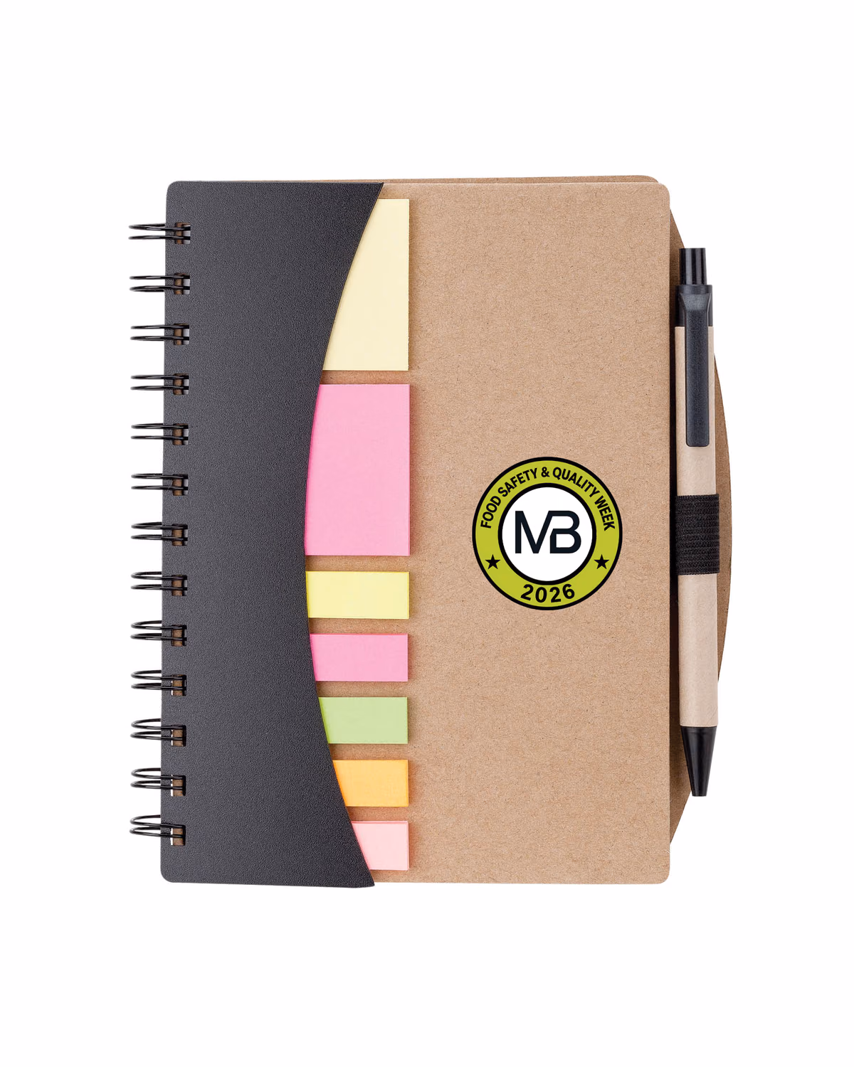 Custom Broome Junior Notebook with Pen, Flags & Sticky Notes