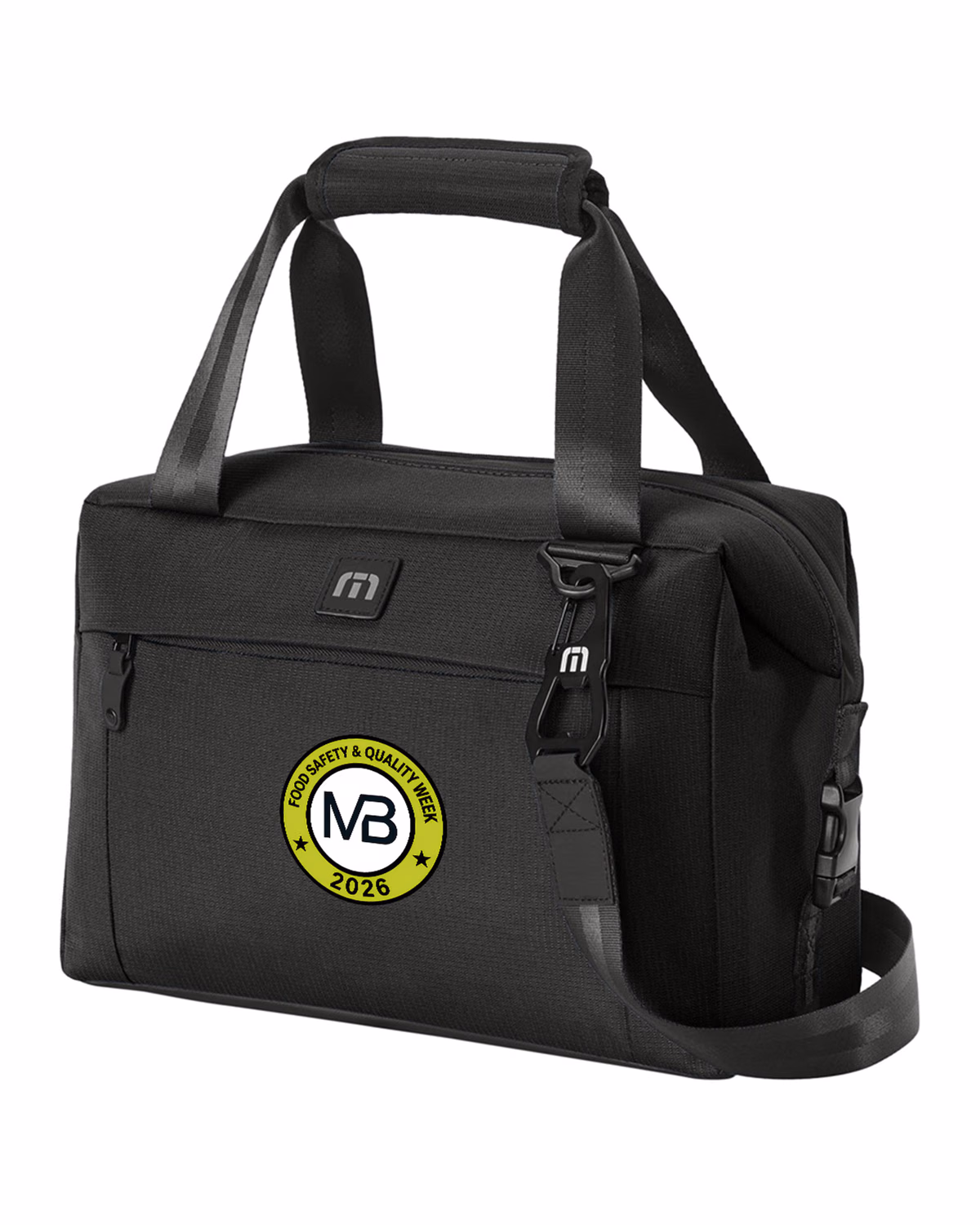Custom TravisMathew Chill'n 12-Can Cooler - Black side