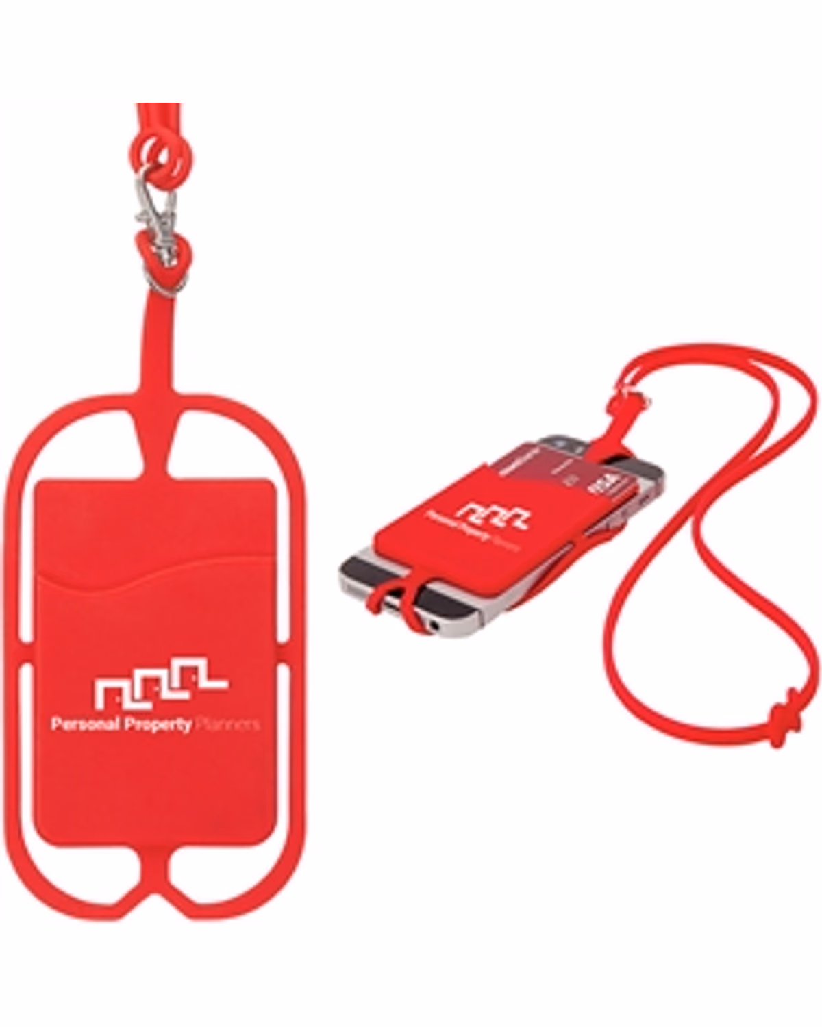 Custom Mercado Silicone Phone Lanyard