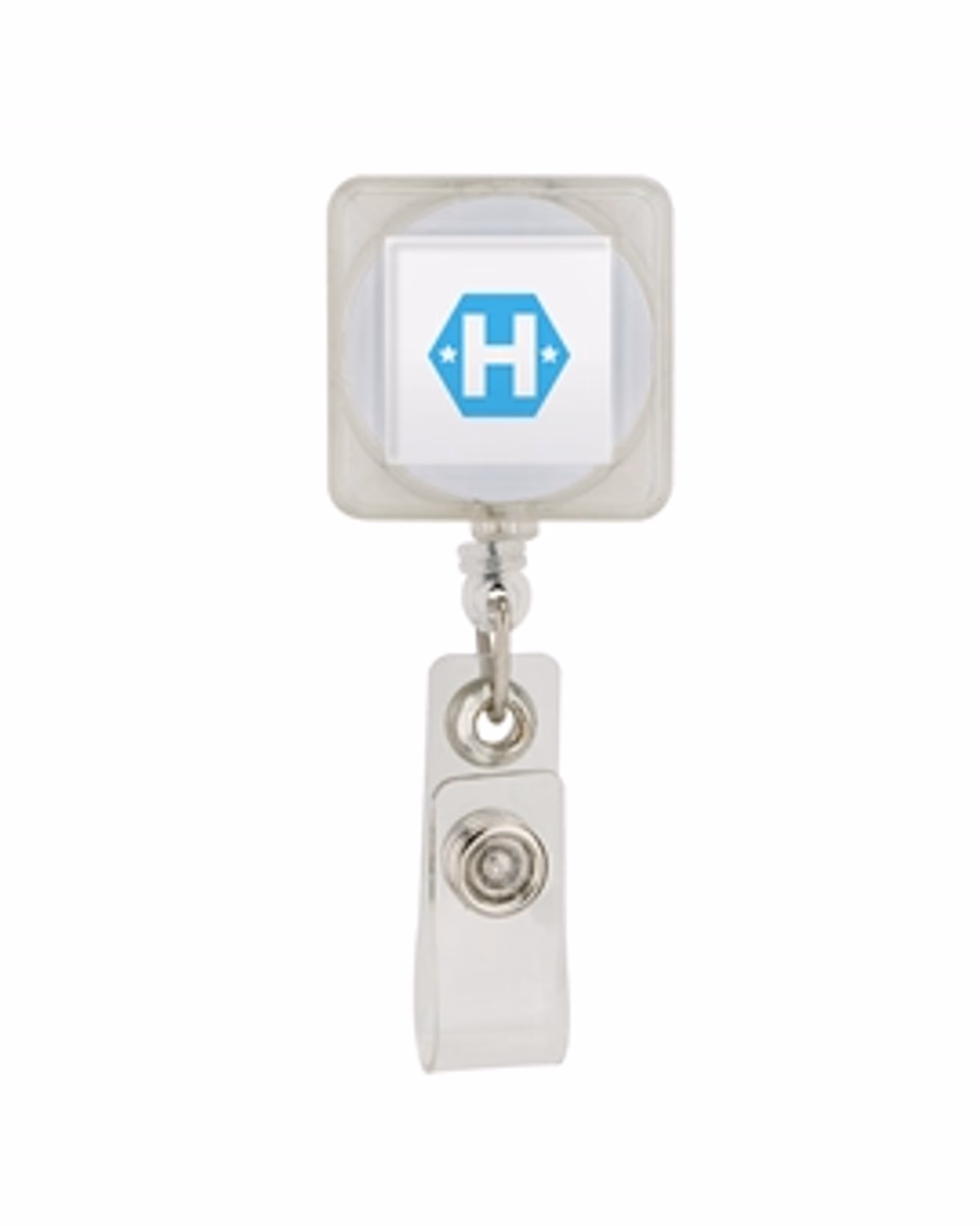 Custom Divo Badge Holder with Retractable Clip