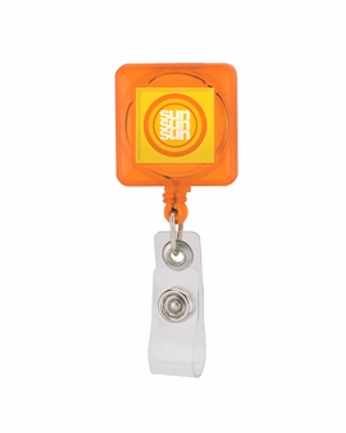 Custom Divo Badge Holder with Retractable Clip