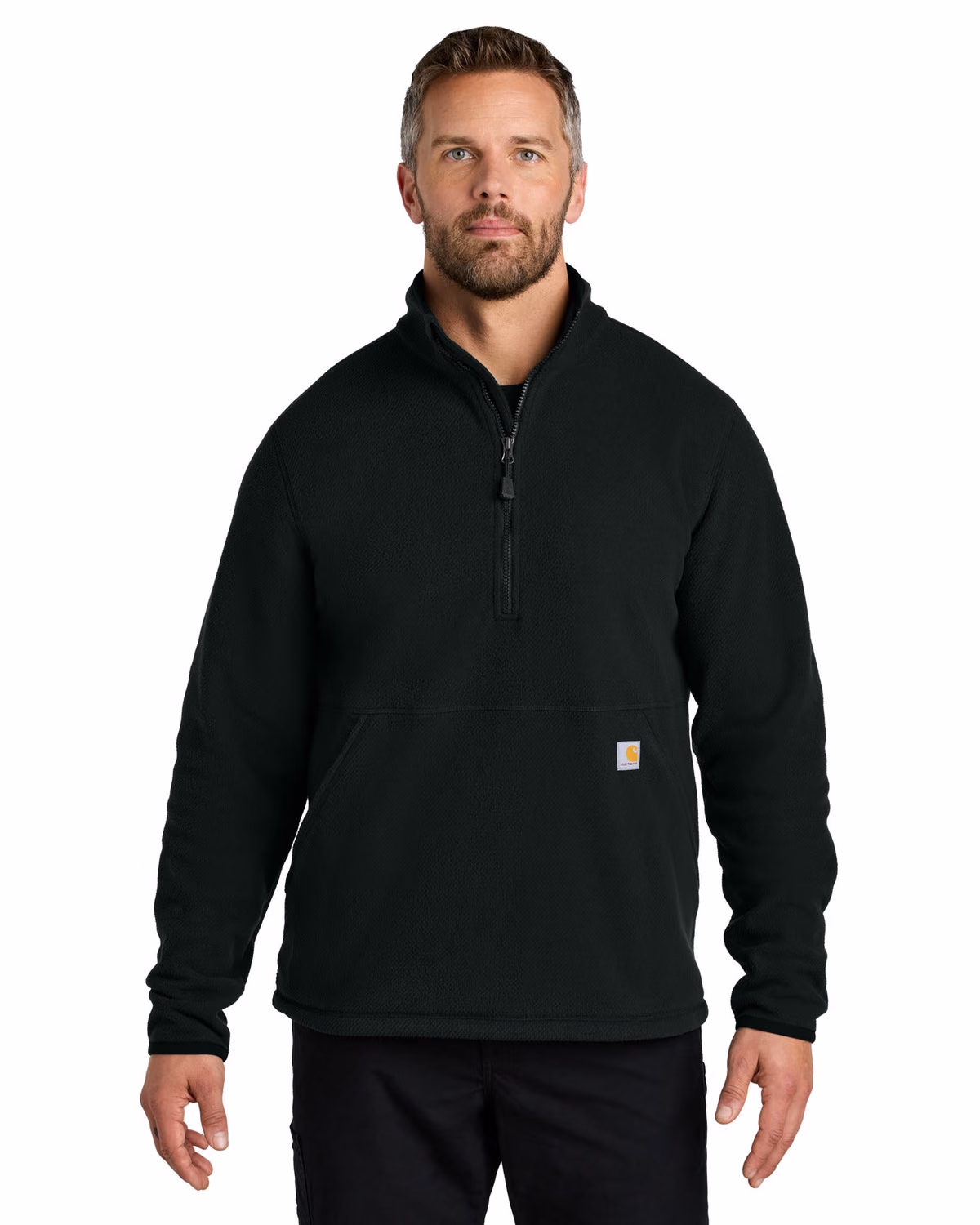 Custom Carhartt Textured 1/2-Zip Fleece Jacket
